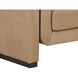 Romer Distressed Brown / Nubuck Tan Leather Sofa